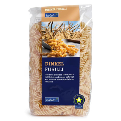 Produktfoto zu Dinkel Fusilli hell bioladen*