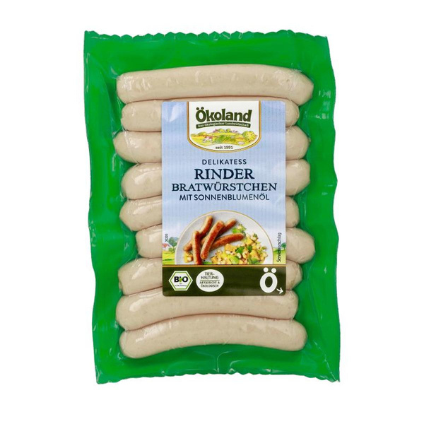 Produktfoto zu Delikatess Rinderbratwürstchen 9 Stck.