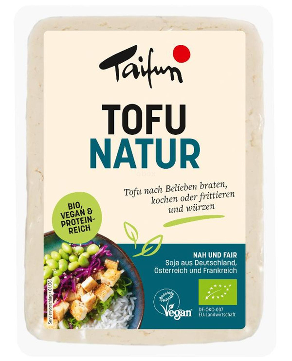 Produktfoto zu Tofu natur - wieder lieferbar!
