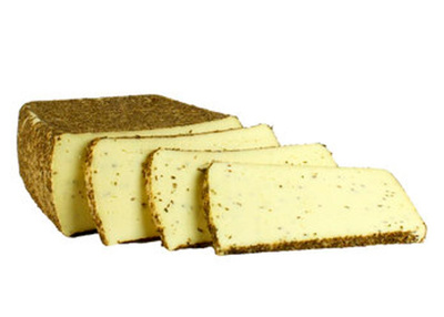 Produktfoto zu Brotgewürzkäse - Heumilchkäse aus Tirol