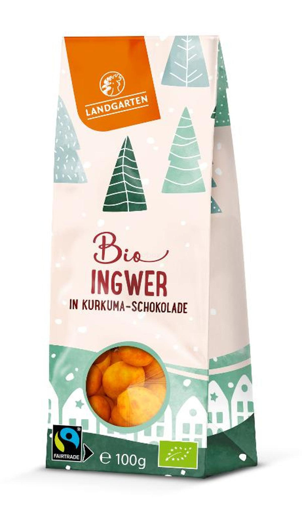 Produktfoto zu NEU: Ingwer in Kurkuma Schokolade