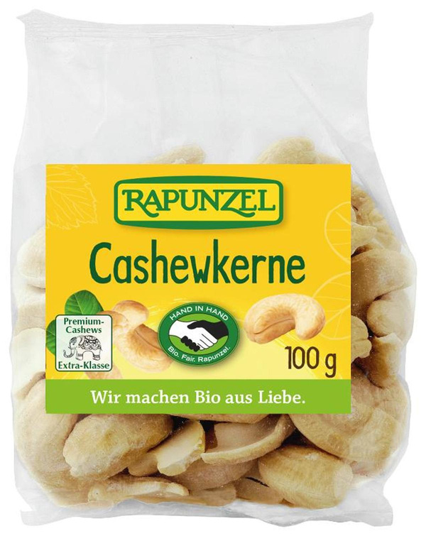 Produktfoto zu Cashewkerne ganz ungesalzen