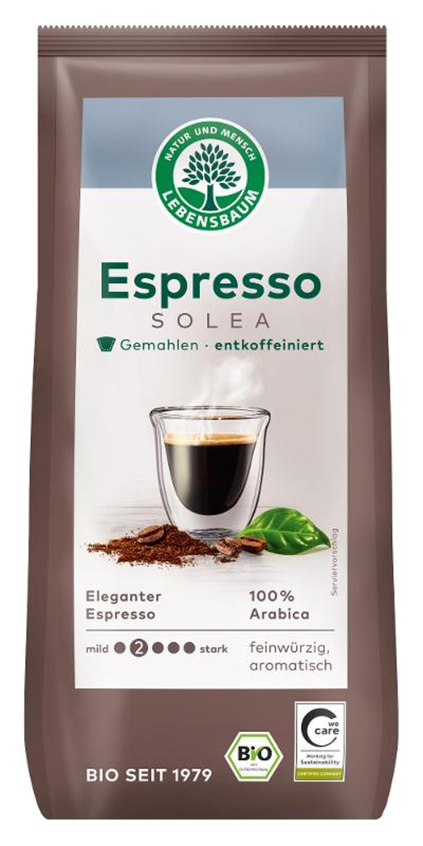 Produktfoto zu Espresso gemahlen koffeinfrei