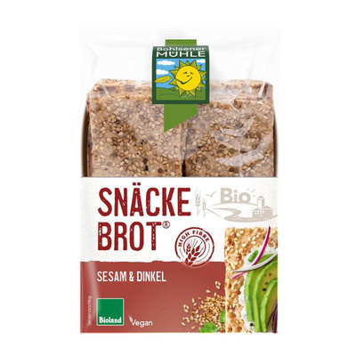 Produktfoto zu Snäckebrot Sesam Dinkel