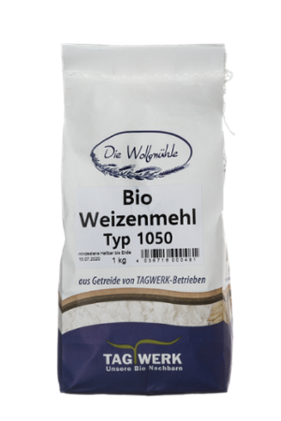 Produktfoto zu Weizenmehl Typ 1050 Wolfsmühle