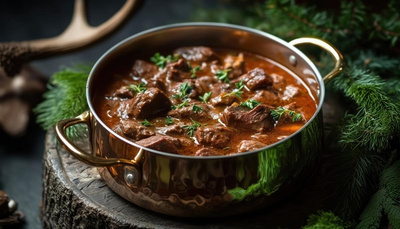 Produktfoto zu Hirschgulasch