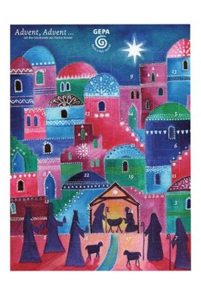 Produktfoto zu Adventskalender Schokolade