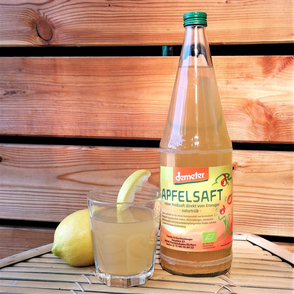 Produktfoto zu Apfelsaft Demeter