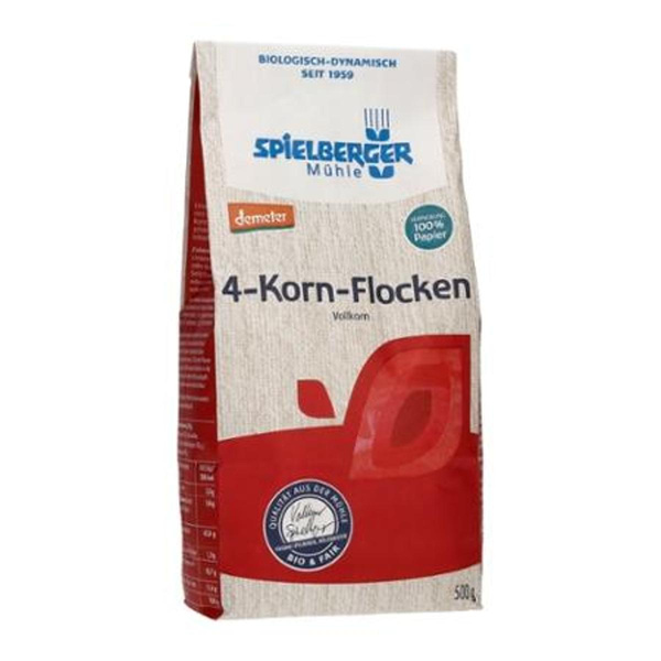 Produktfoto zu Vierkornflocken Vollkorn