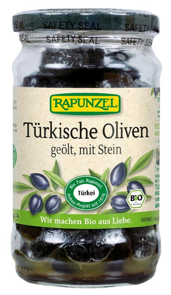 Produktfoto zu Türkische Oliven leicht geölt mit Stein