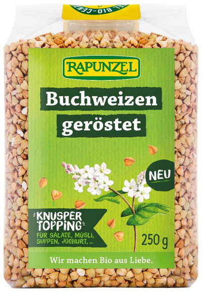 Produktfoto zu Buchweizen geröstet - knackiges Topping für Müsli oder Salat!
