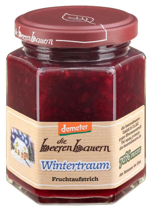 Produktfoto zu XWintertraum Fruchtaufstrich