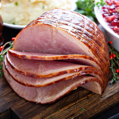 Produktfoto zu Weihnachtsschinken im Netz