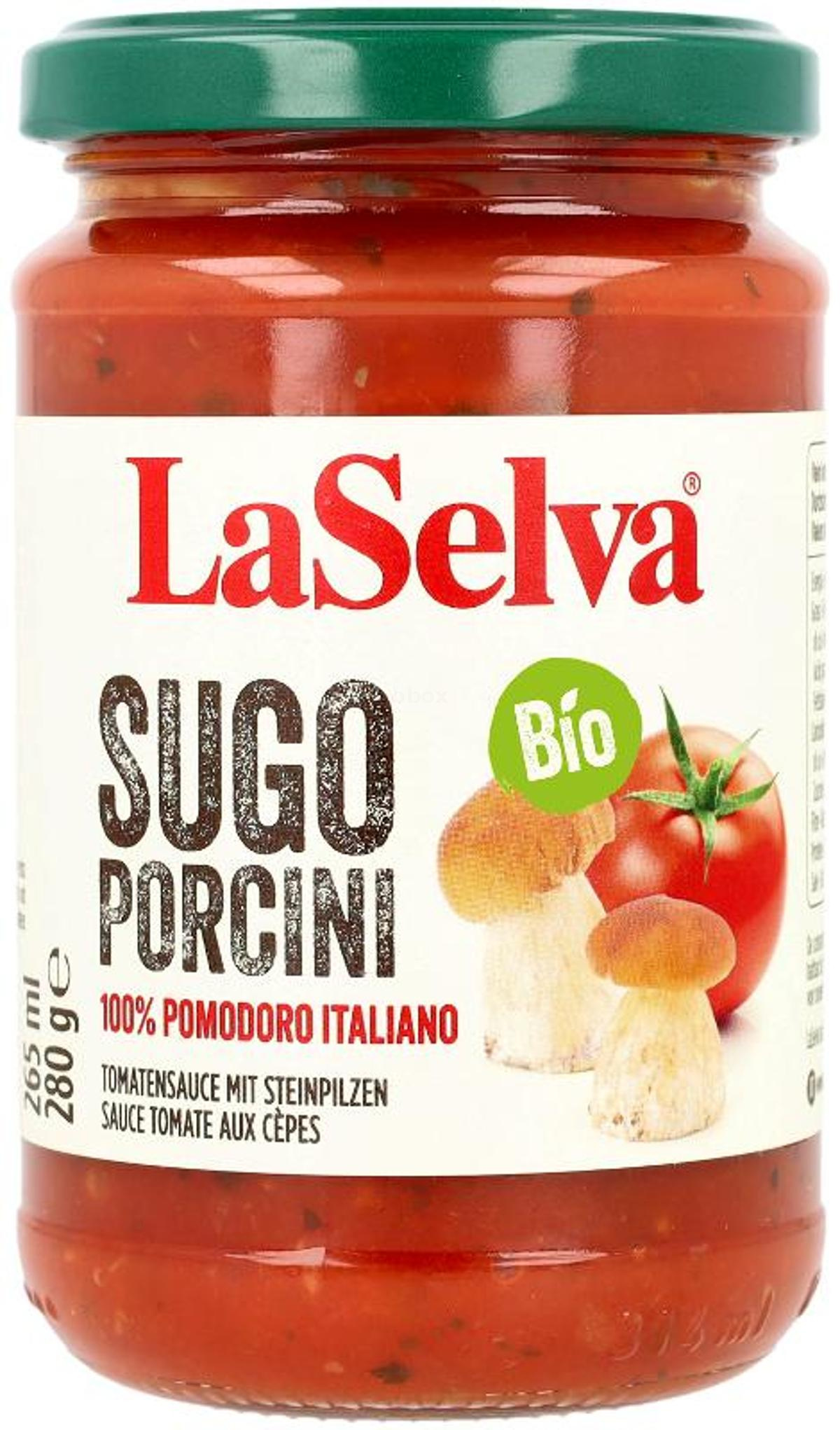 Salsa con funghi porcini - Tomatensauce mit Steinpilzen