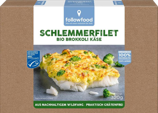 Produktfoto zu Schlemmerfilet Brokkoli Käse TK