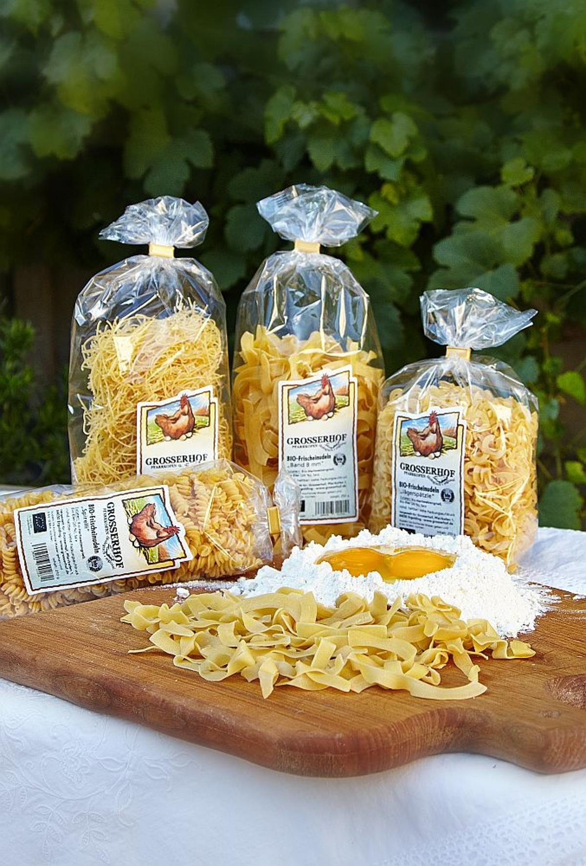 Frischei Suppennudeln (Faden)