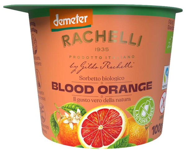 Produktfoto zu Eisbecherl Blutorange Sorbet