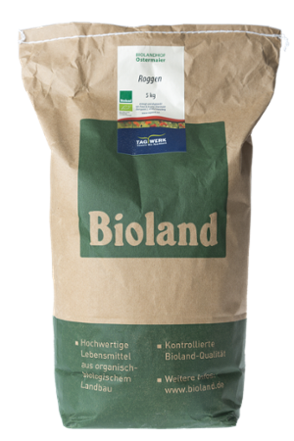 Produktfoto zu Roggen 5 kg (ganzes Korn)