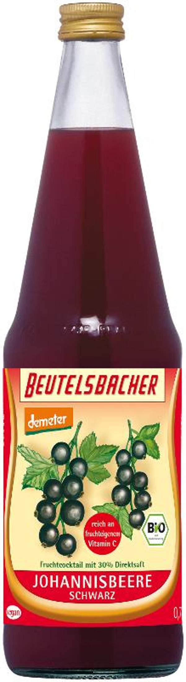Produktfoto zu Schwarze Johannisbeer Saft Kasten