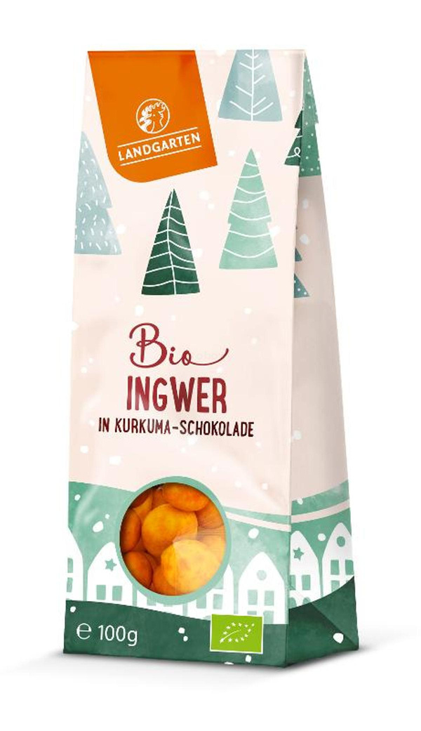 Produktfoto zu NEU: Ingwer in Kurkuma Schokolade