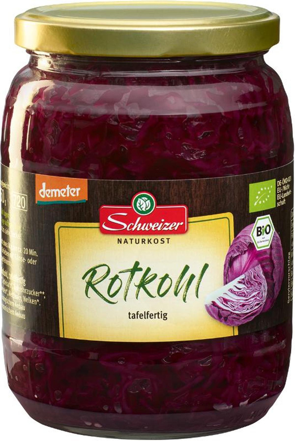 Produktfoto zu Rotkohl im Glas