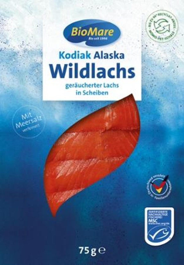Produktfoto zu NEU: Alsaka Wildlachs in Scheiben