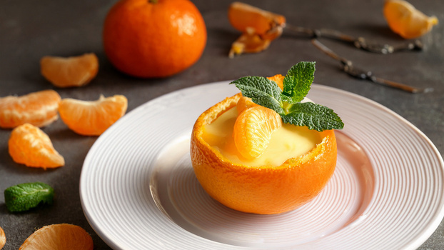 Rezeptbild für Mandarinen Posset