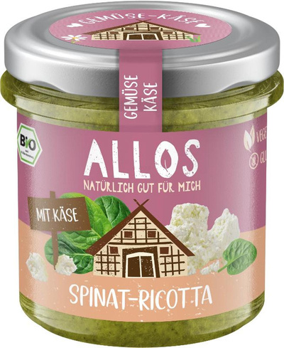 Produktfoto zu Aufstrich Spinat Ricotta