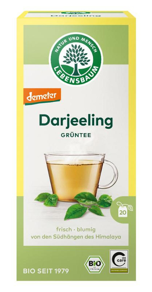 Produktfoto zu Grüntee Darjeeling