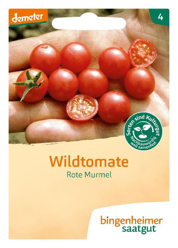 Produktfoto zu Samen: Wildtomate Rote Murmel