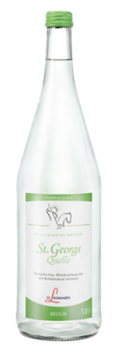 Produktfoto zu Georgsquelle Medium 6 x 1 L