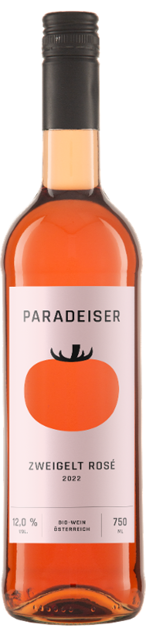 Produktfoto zu Monatswein: Paradeiser Zweigelt Rosé QW 2024