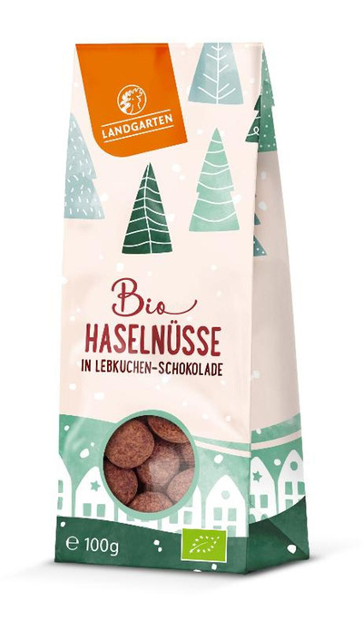 Produktfoto zu NEU: Haselnüsse in Lebkuchen Schokolade