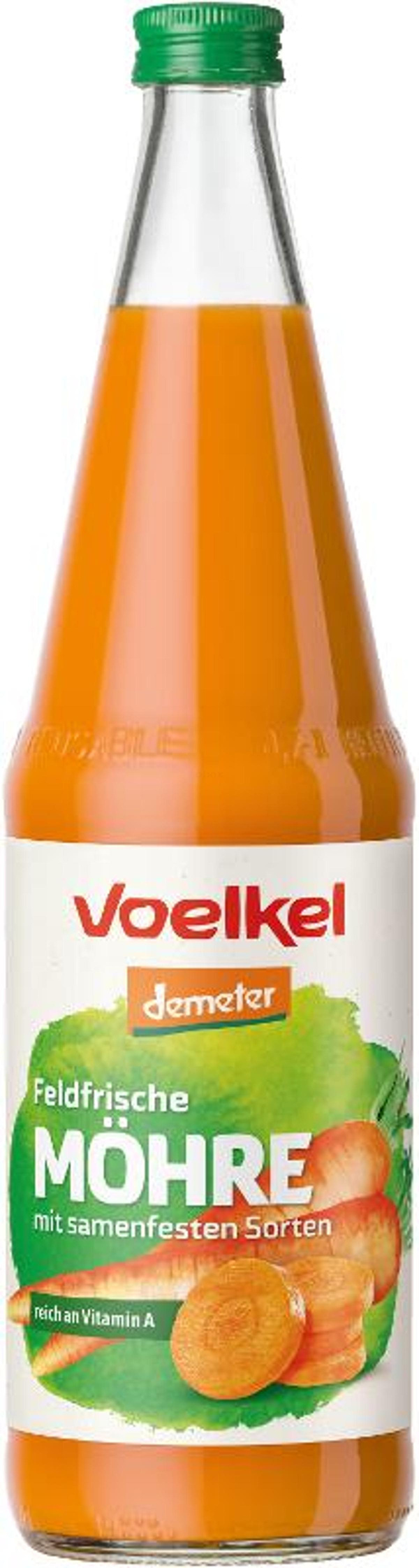 Produktfoto zu Möhrensaft feldfrisch Flasche
