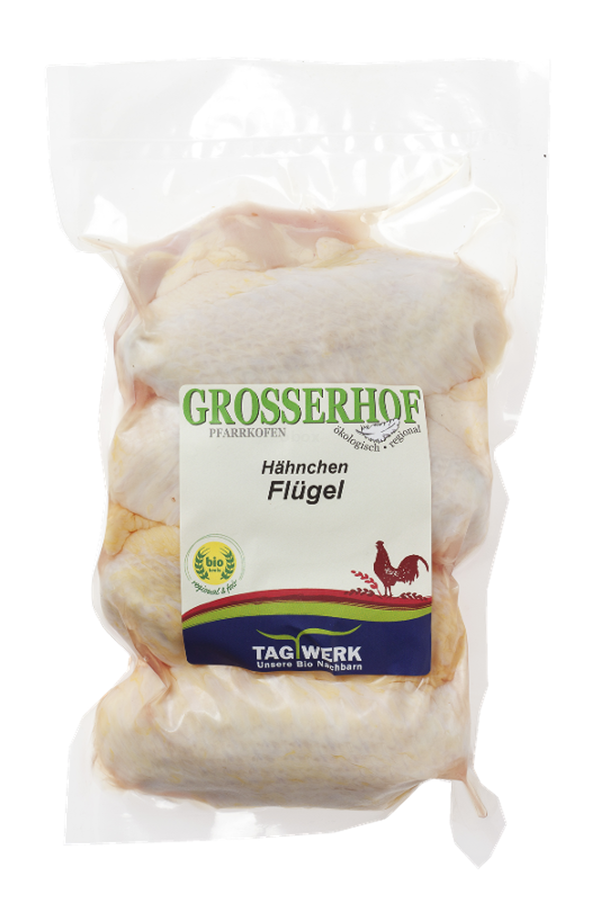 Produktfoto zu Hähnchenflügel - bitte Info zum MHD beachten!