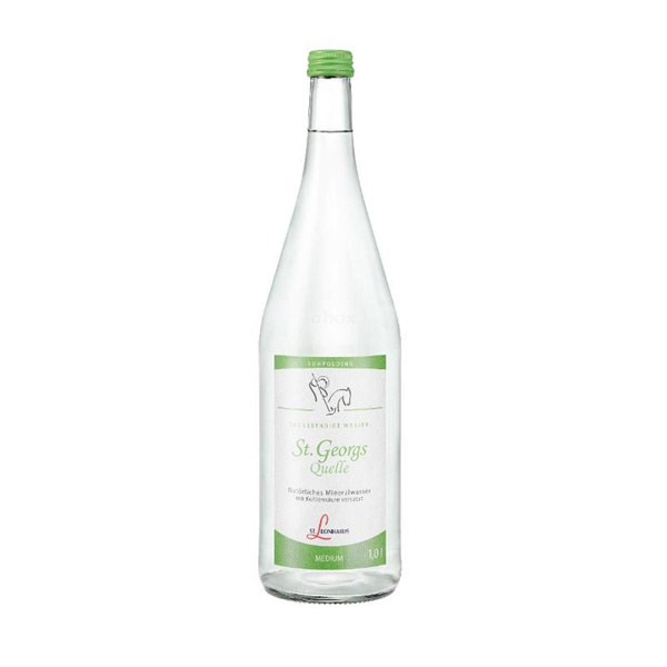 Produktfoto zu Georgsquelle Medium 6 x 1 L