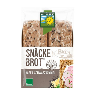 Produktfoto zu Snäckebrot Käse Schwarzkümmel
