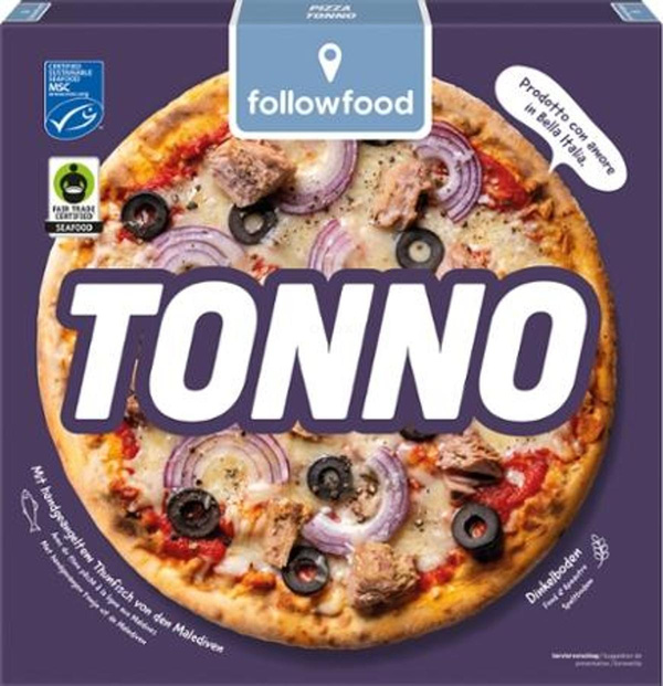 Produktfoto zu Pizza Tonno TK