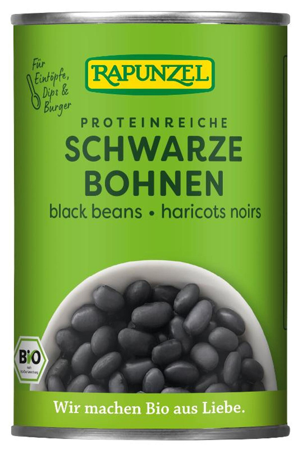 Produktfoto zu Schwarze Bohnen