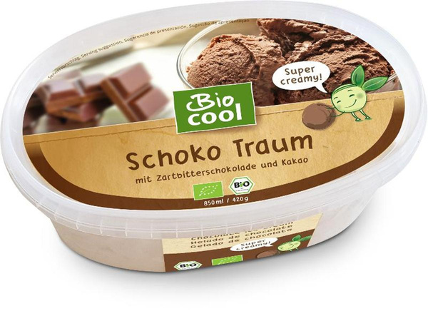 Produktfoto zu NEU: Schoko Eis 'Schoko Traum' - im günstigen Familienbecher!