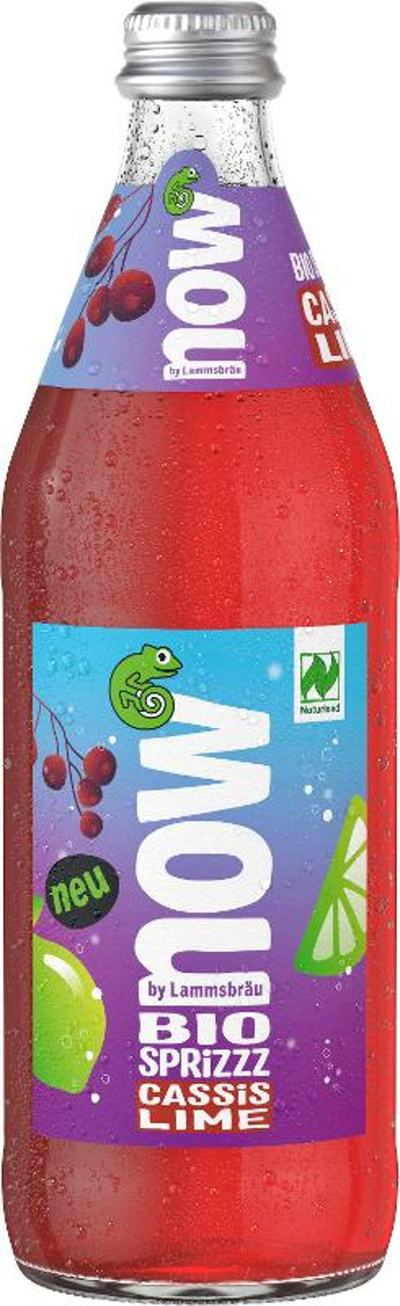 Produktfoto zu now Sprizzz Cassis Lime