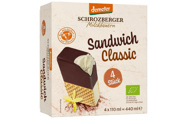 Produktfoto zu Sandwich Eis Vanille Schoko Multipack