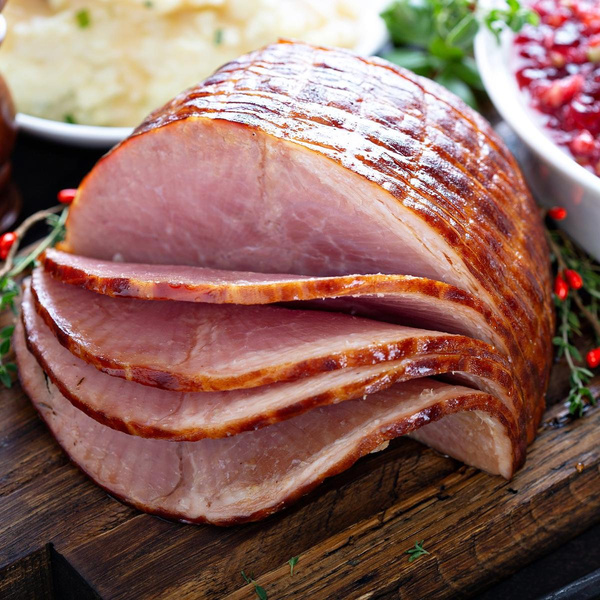 Produktfoto zu Weihnachtsschinken im Netz