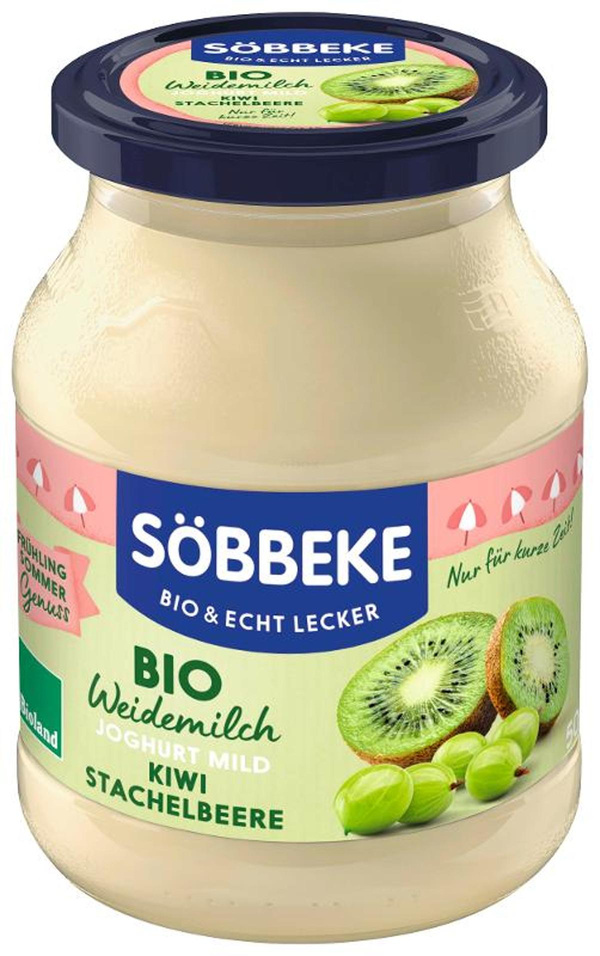 Produktfoto zu Joghurt Kiwi Stachelbeere mit Weidemilch
