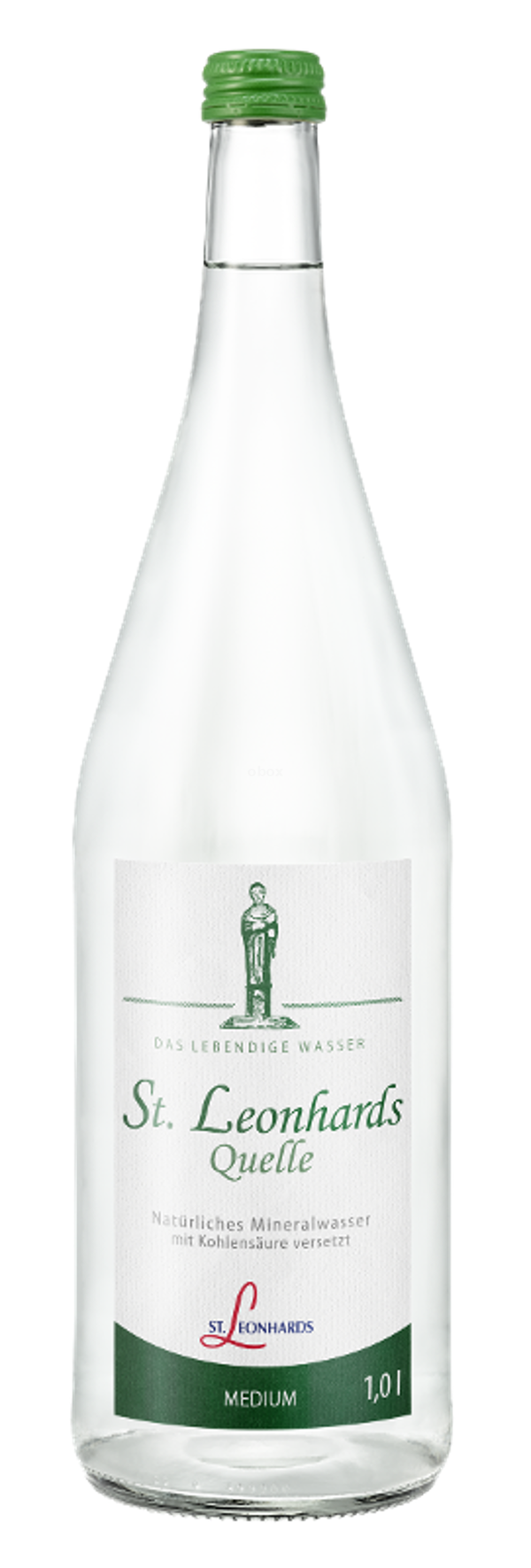 Produktfoto zu Leonhardsquelle medium 6 x 1 L