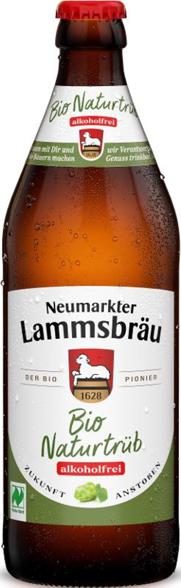 Produktfoto zu Lammsbräu Naturtrüb alkoholfrei - isotonischer Durstlöscher!