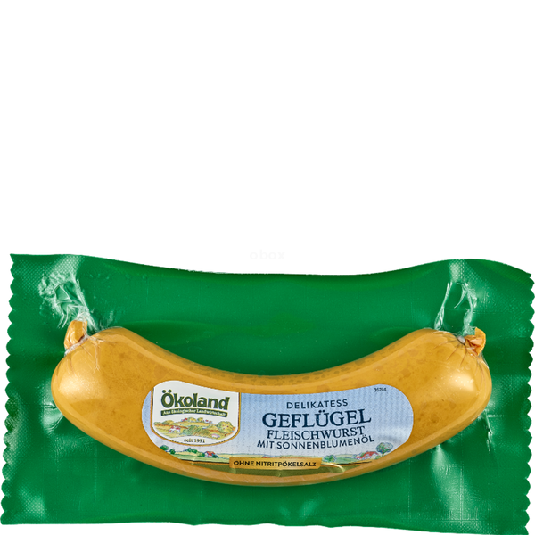 Produktfoto zu Delikatess Geflügel Fleischwurst