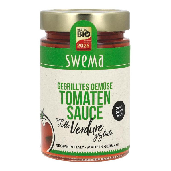 Produktfoto zu Tomatensauce gegrilltes Gemüse - "Bestes BIO 2026"