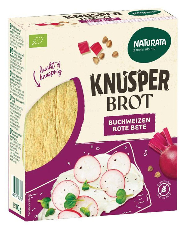 Produktfoto zu NEU: Knusperbrot Buchweizen Rote Bete - Einführungspreis! statt 2,95 €