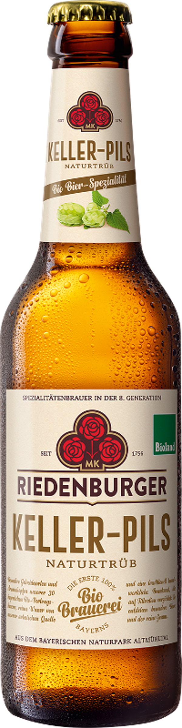 Produktfoto zu Riedenburger Keller Pils
